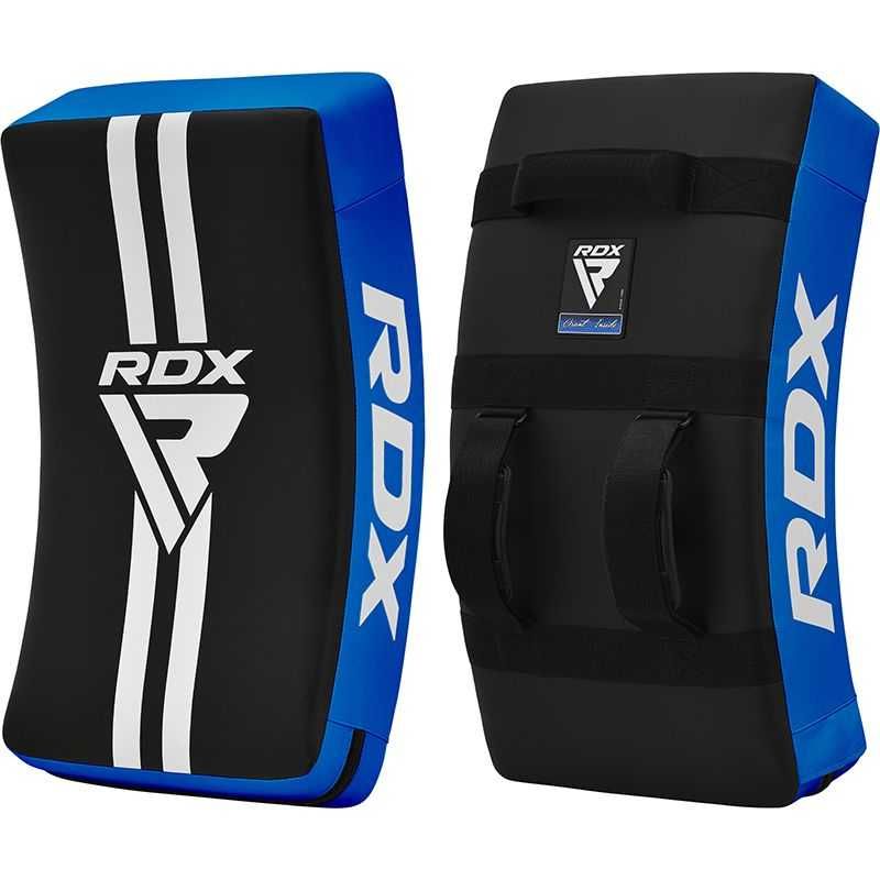 Тренировъчен Щит RDX Curved Kick Shield Blue, Лапа за Бойни Спортове