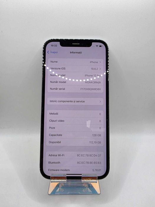 Iphone 12 Pro, MEM 128GB, RAM 6GB, Amanet Doamna Ghica, Cod: 87223