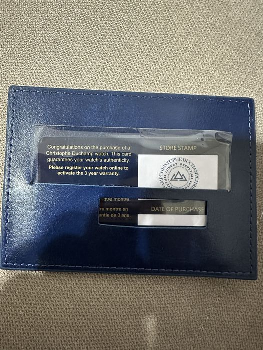 Ceas Christophe  Duchamp