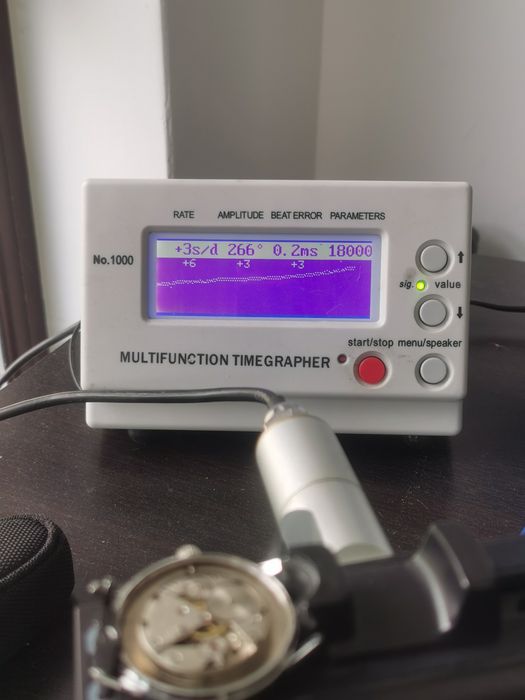 Ceas Aristocrat - Int.Manuala-Otel-34 mm-Funcționează Excelent!