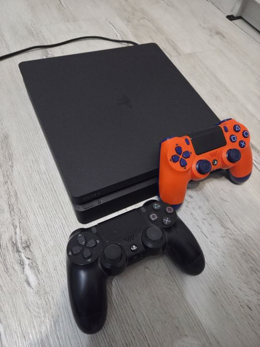Playstation 4 Slim [500GB]+2 джойстика