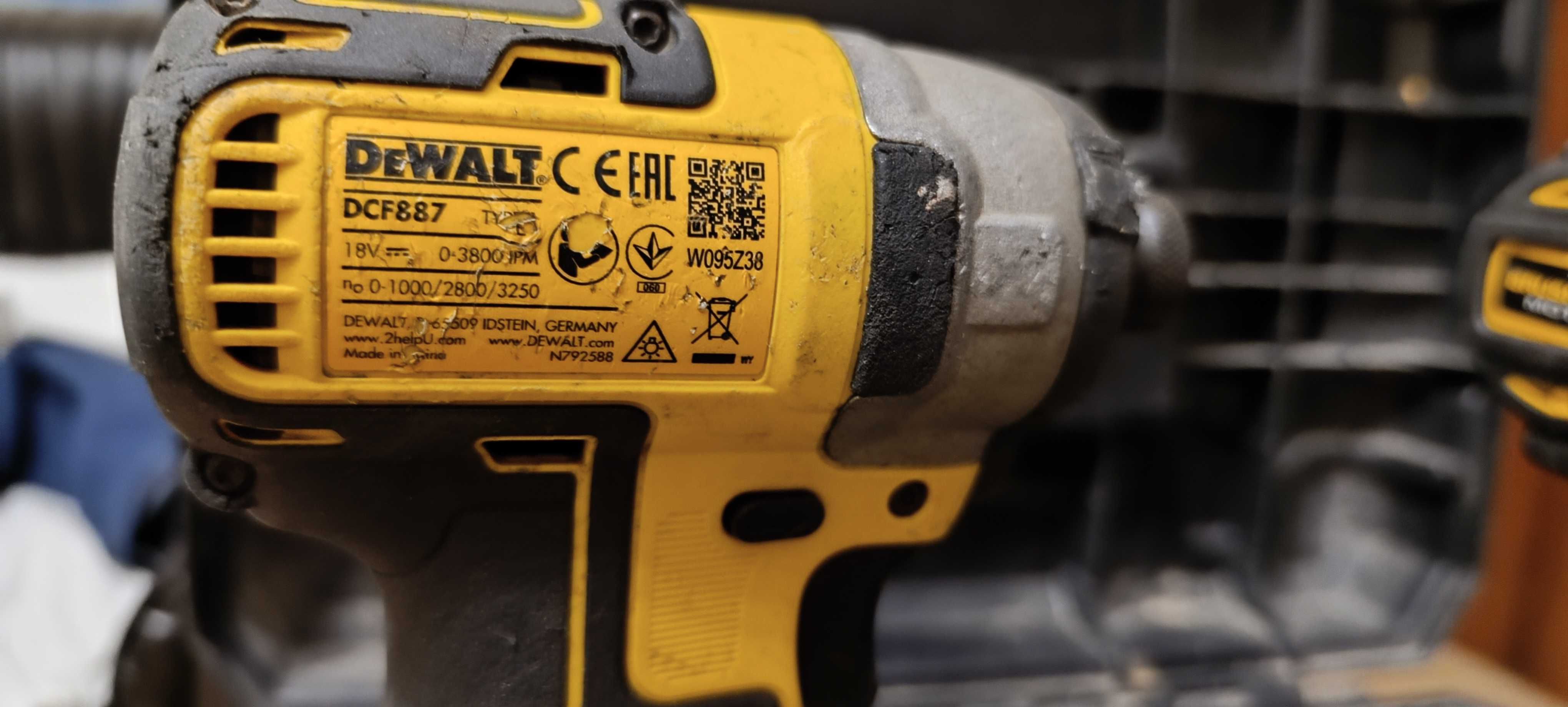 Dewalt DCF887 DCD795