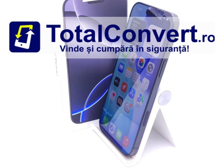 Apple iPhone 16 Pro Max 256GB Black, Garantie 24 luni | #D87385