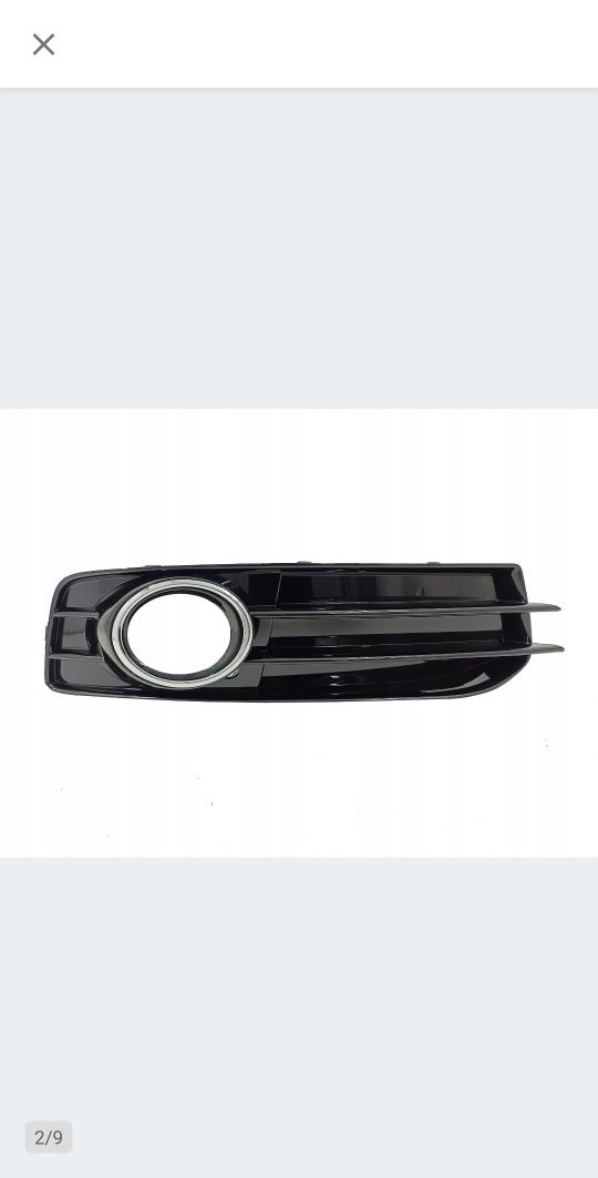 Grila grile proiector ceata Audi A3 8P S-line facelift 2008-2012