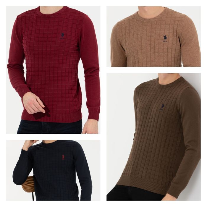 U.S. Polo Assn.  Оригинални мъжки пуловери