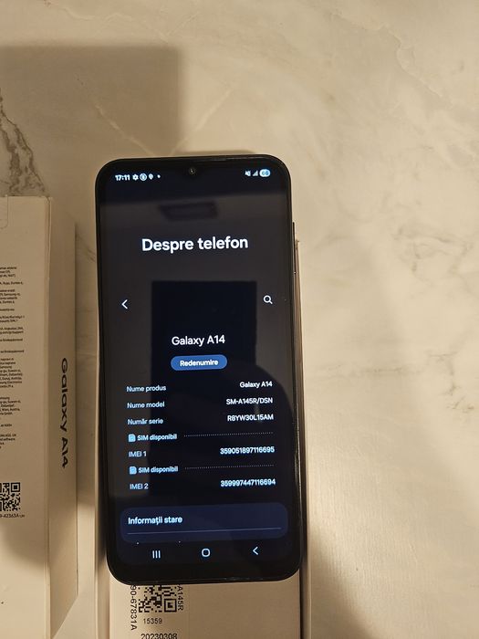 Samsung Galaxy A14 full box
