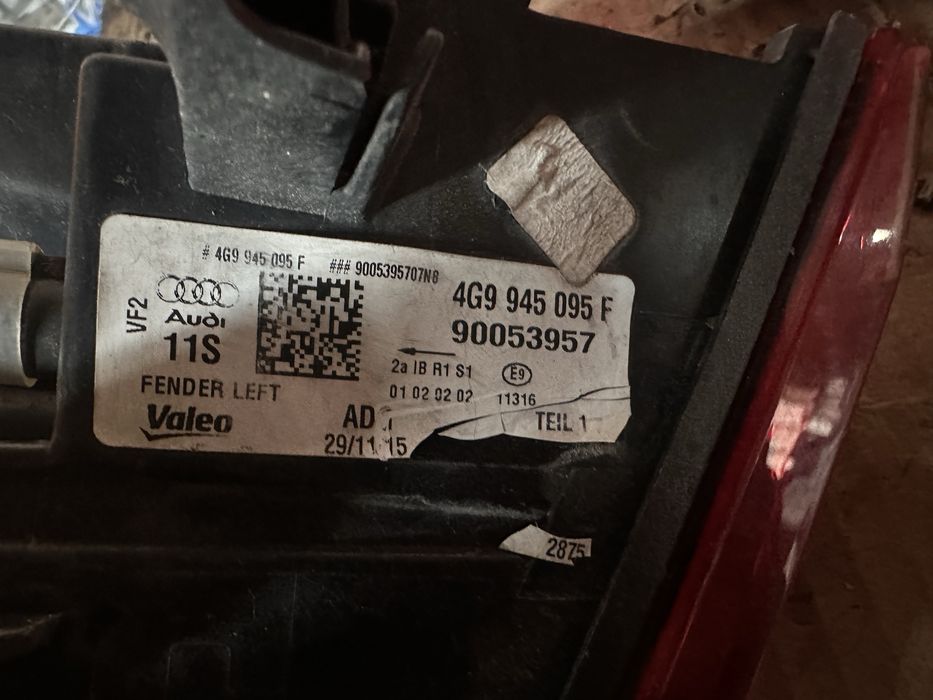 Стопове от ауди а6 ц7 комби фейс / audi a6 c7 2015