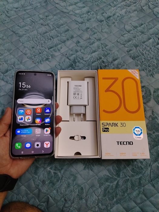 Tehno spark 30 pro новый 256