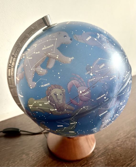 Glob pamantesc cu led - 30 cm