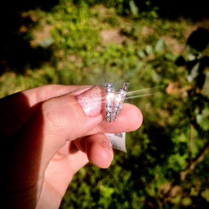 Серьги с бриллиантами