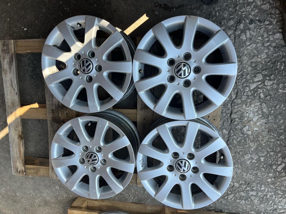 Джанти оригинални за Vw Audi Seat Skoda 5x112 6,5j et50 15'' н152