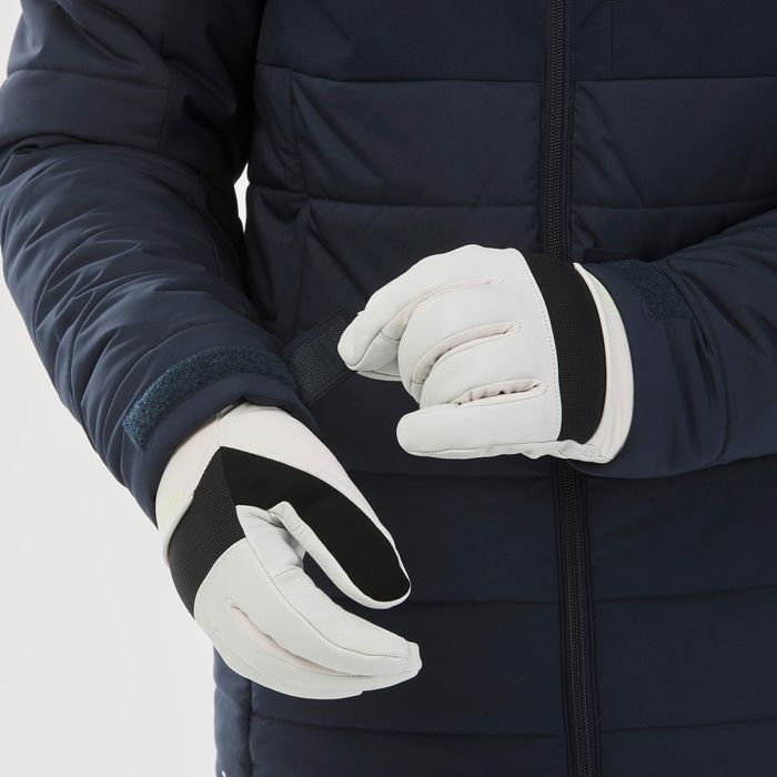Geacă călduroasă Schi 100 Warm Bleumarin - produs resigilat Decathlon