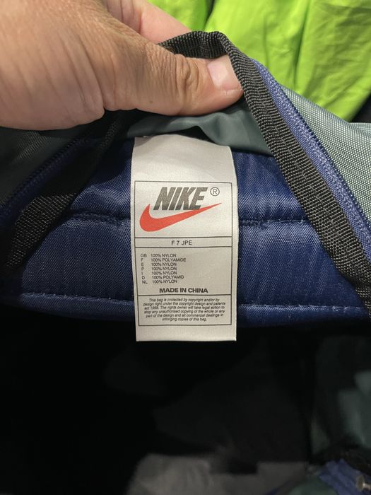 Раница Nike с капак от 1997г Vintage Retro Old School Jordan Adidas