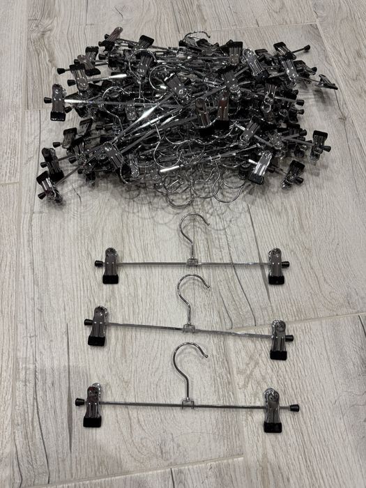 Закачалки за дрехи с щипки