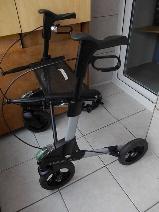Rolator aluminiu TOPRO TROJA 2G,cadru mers 4 roti ortopedic,pliabil