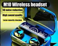 M10 TWS BT слушалки 2200mAh кутия за зареждане