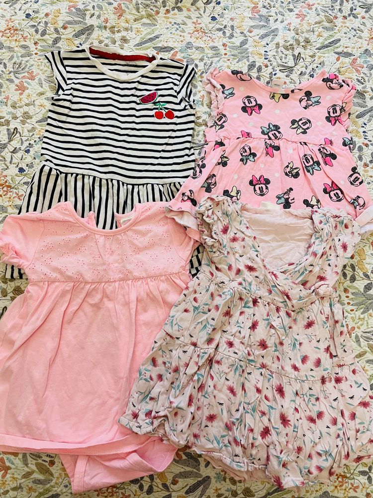 Дрехи за момиче размер 92 Reserved, Zara, H&M и други