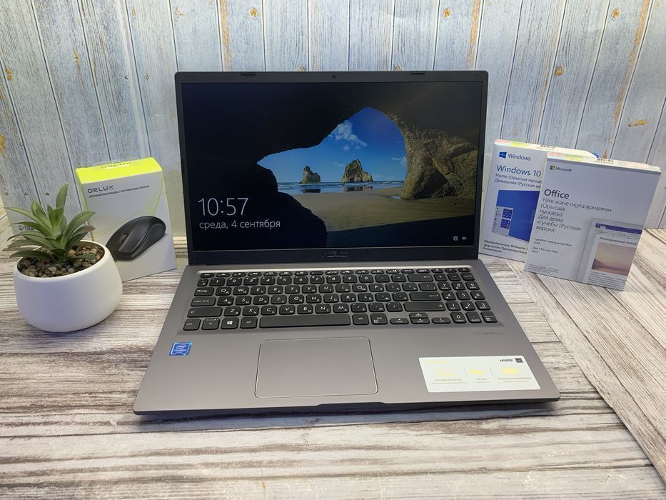 Ноутбук для работы ASUS X515F | Celeron N4120 | 4GB | 256GB SSD