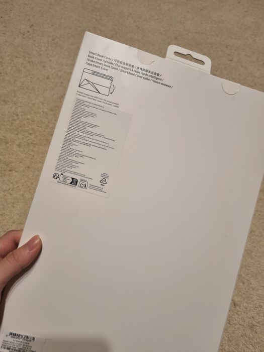 Husa Smart originala pentru tableta Samsung tab S10 Ultra albastru