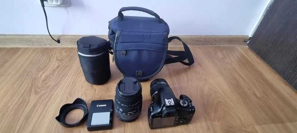Canon EOS 450D +2 obiective
