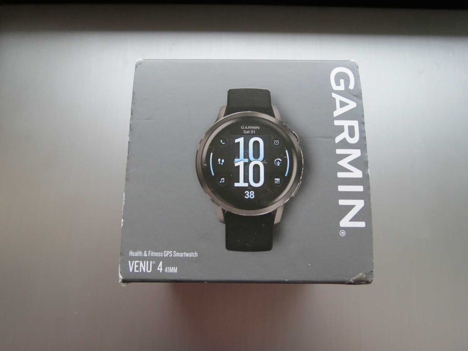 Garmin Venu 4 41mm Gri inchis - Negru. Nou in cutie