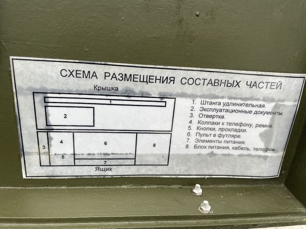 Радиометр дозиметр военный в новом состоянии