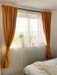 Draperii blackout galbene