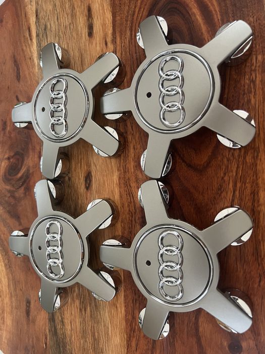 Capace gheara/stea jante aliaj  Audi, a3 a4 a5 a6 a8/q3/q5/q7 Gry
