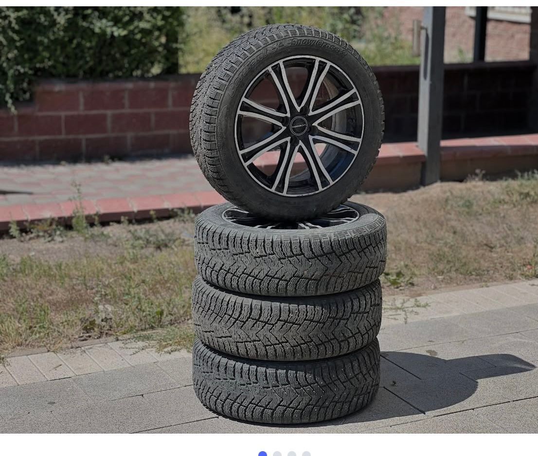 Шины состоянии нового