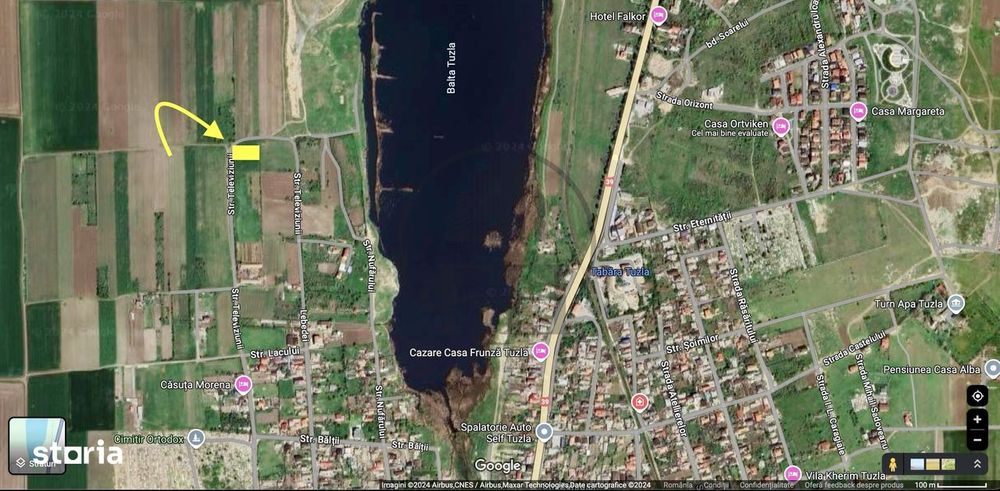 Teren intravilan de vânzare Tuzla, Constanța