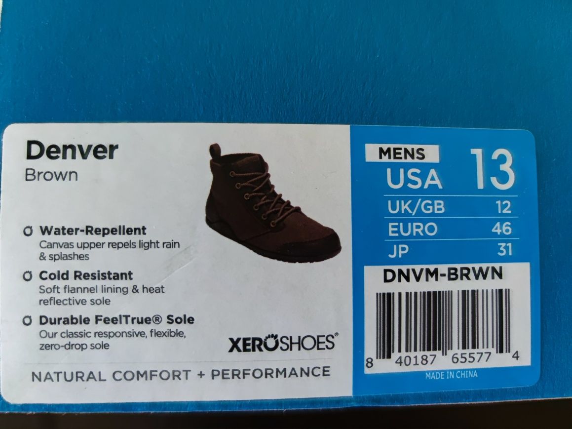 Боси водоустойчиви ботуши/боти Xero Denver, 46 номер