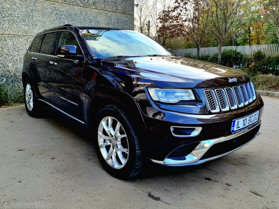 Jeep Grand Cherokee Primul proprietar, achizitionata noua din Romania