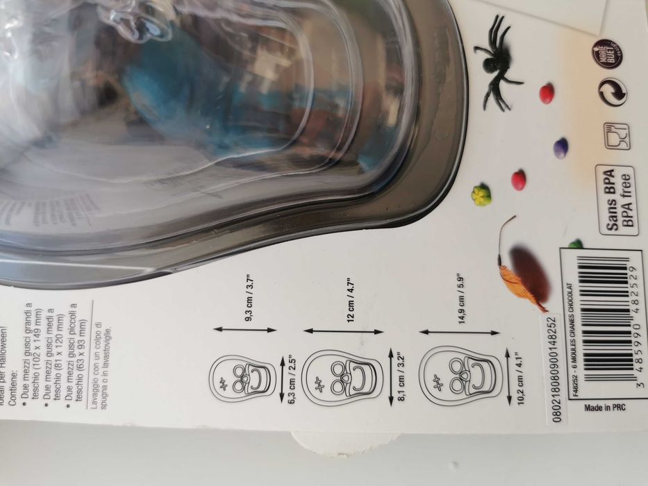 Молд за шоколад Череп и Тиква