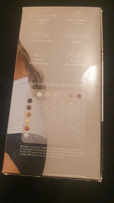 epilator Braun IPL Silk Expert Pro 5 față,picioare si  corp