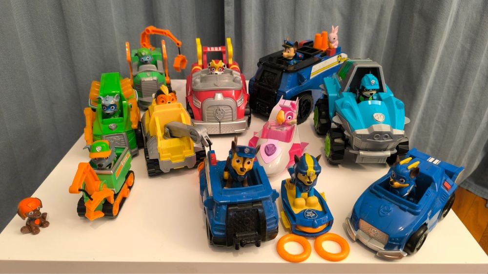 Masinute Patrula Cățelușilor 11 buc