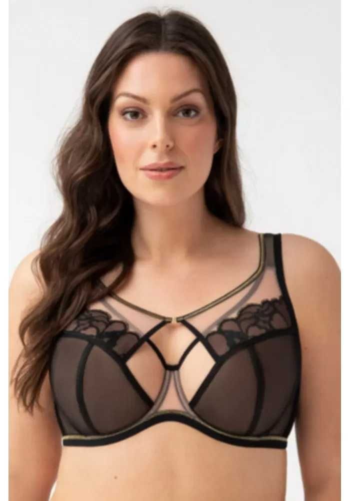 Сутиен с меки чашки в черен цвят K758 SAANVI Gorsenia