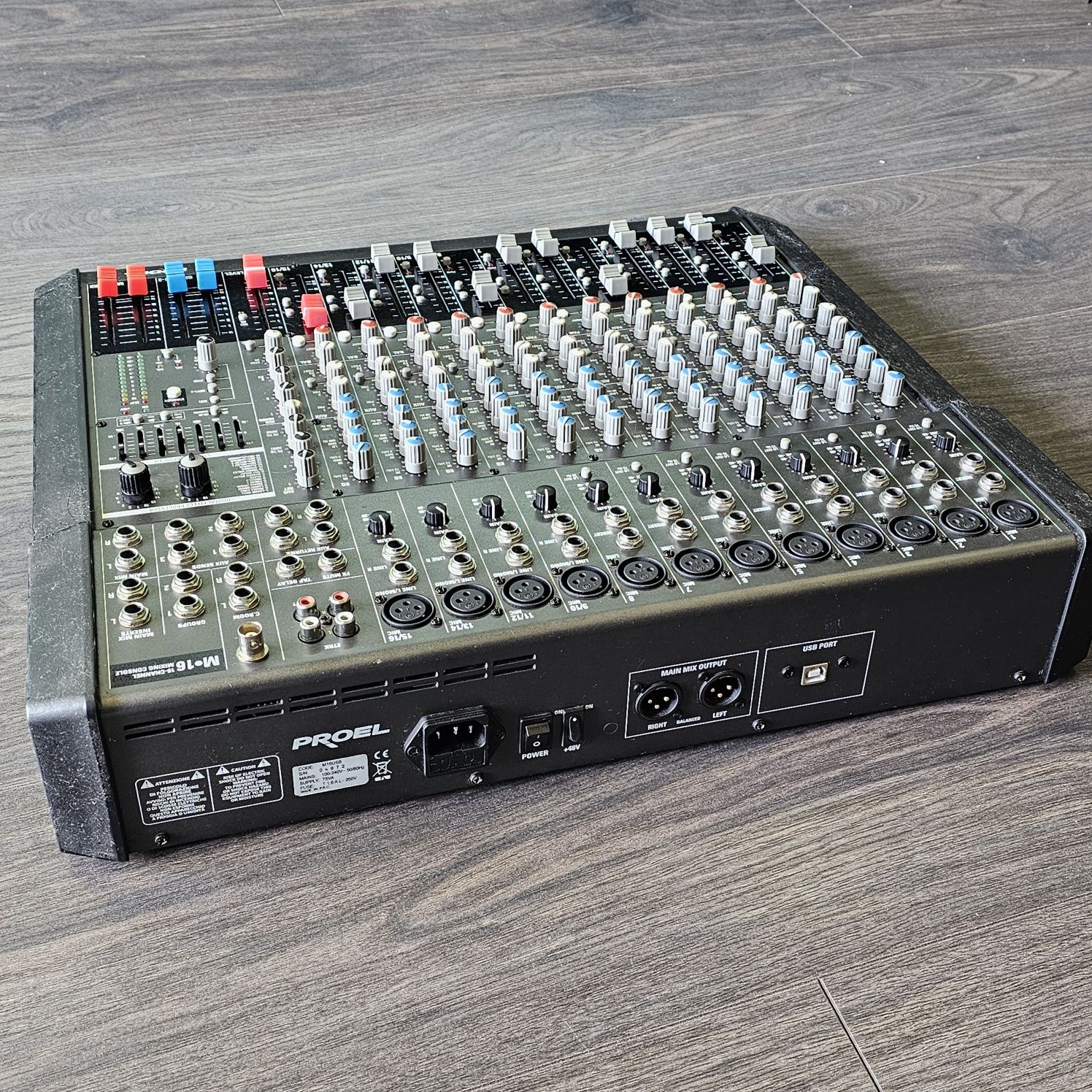 Amanet F28: Mixer Audio Proel M16 USB (P)