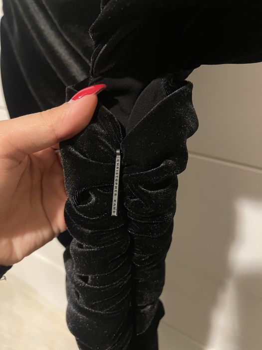 Christopher Kane оригинална дизайнерска официална мини рокля