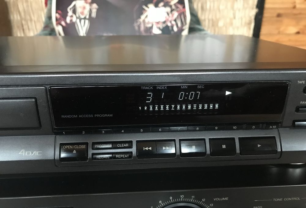 Technics-amplificator si cd player