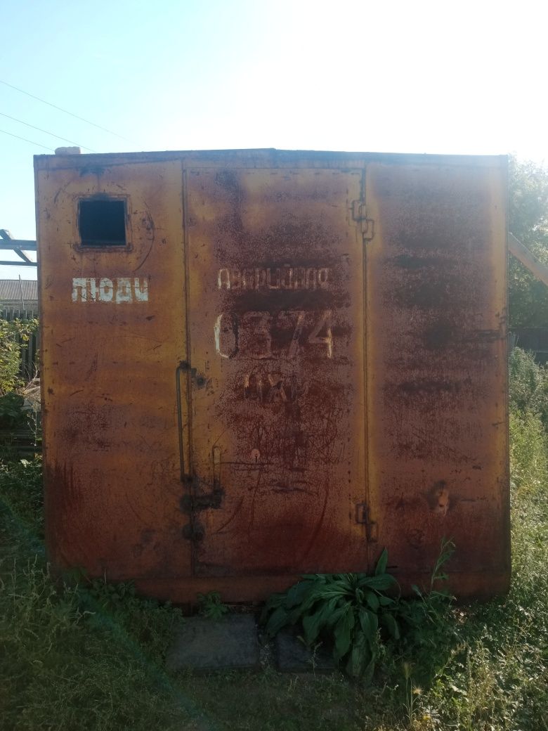 Продам металлическую будку