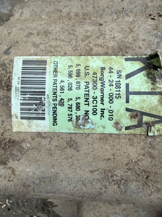 Раздатка за киа соренто 2,5d 3c100/Razdatka za Kia Sorento 2,5crdi140k