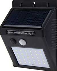 Lampa cu led incarcare solara si senzor de miscare 30 LED