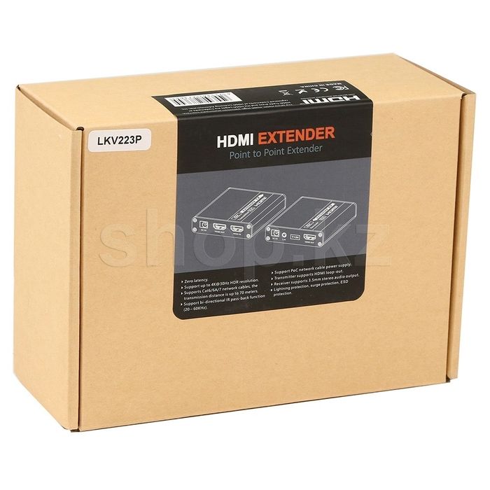 Передатчик-Удлинитель HDMI Lenkeng LKV223P 4K 30Hz\40м, 1080p 60Hz\40м
