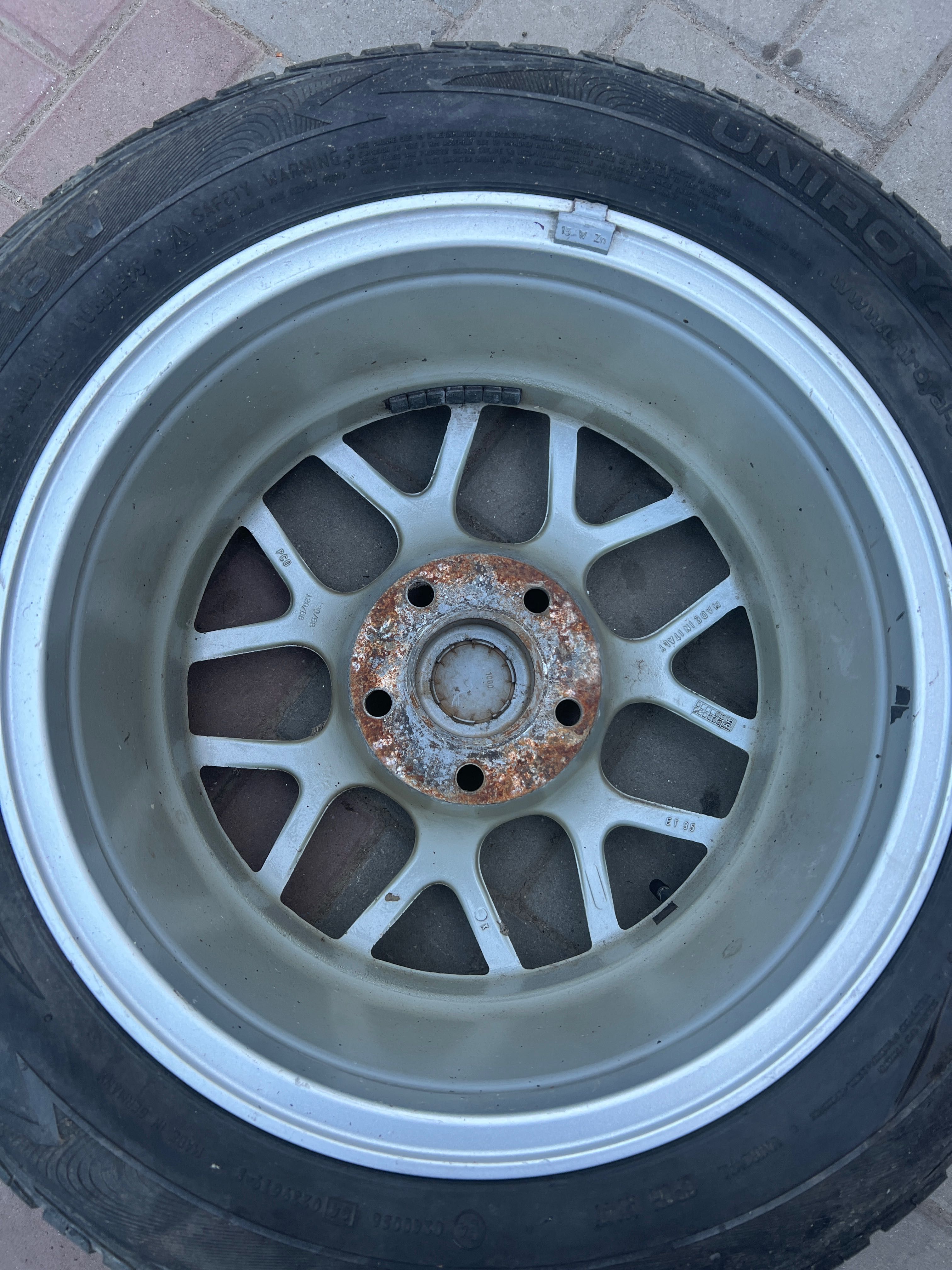 Janta 5x120 si anvelopa 225/50/r16