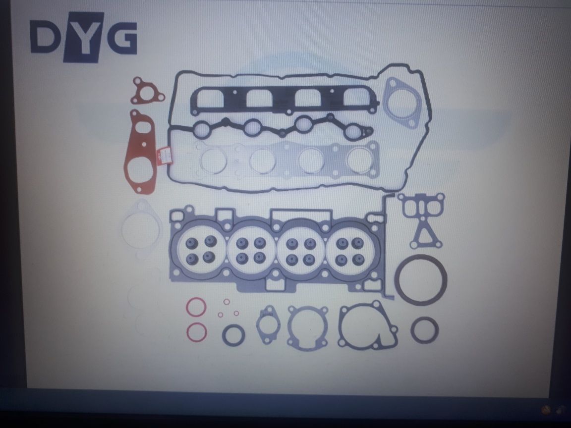 Корейский 2,4 объем(16 клапан THETA 1) мотордың рем комплект