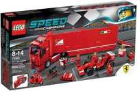 Употребявано LEGO Speed Champions F14 T & Scuderia Ferrari Truck 75913