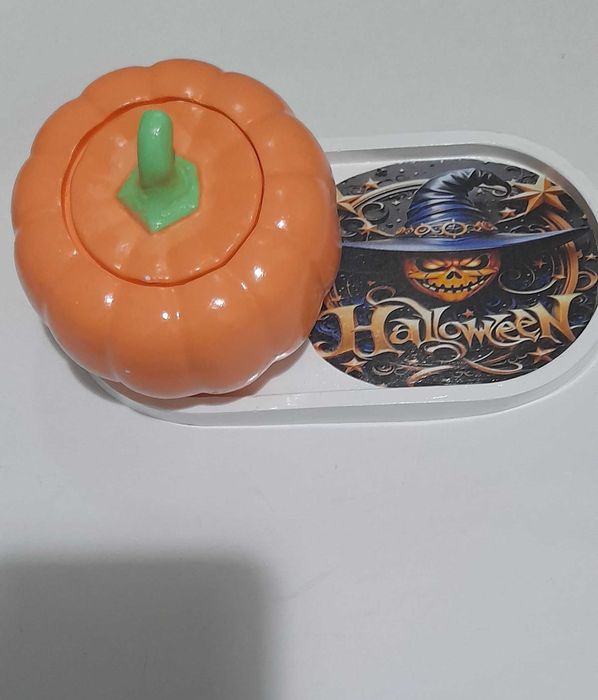 Dovleci cu ceara din soia și tavita pt halloween