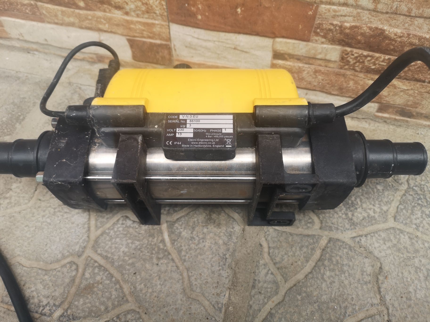 Отоплител За Джакузи Басейн 3kw 220V