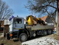 MAN O.A.F 28.372 Macara auto de vânzare - braţ de 22 metri, 4x4, gata de lucru