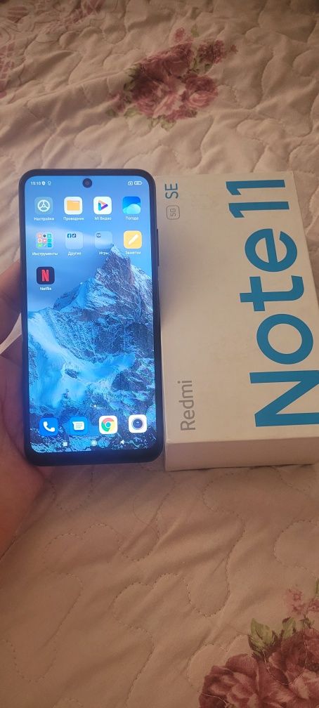 Xiaomi Redmi Note 11 SE 5G 128Gb Black Igravoy Karobka Holati Ideal
